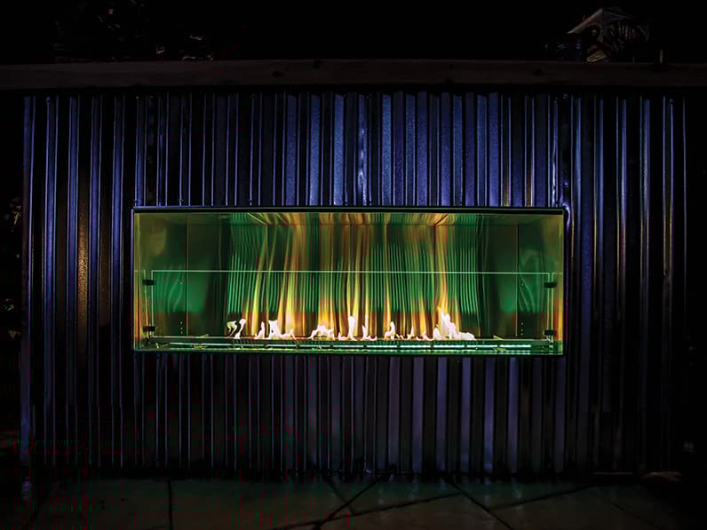 RCS 72 Cedar Creek Outdoor Gas Fireplace