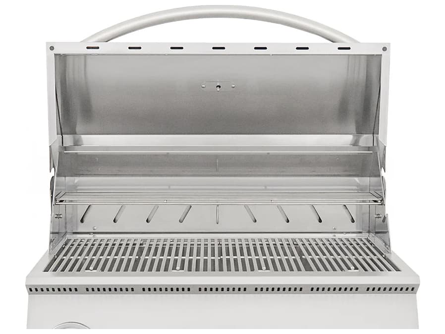 RCS Grills Stainless Steel 32'' Premier Built-In Charcoal Grill