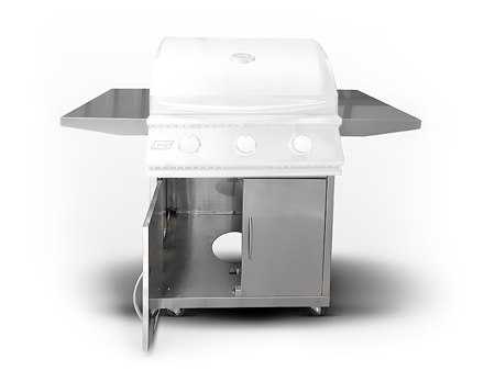 RCS Grills Stainless Cart for RJC26a Grill