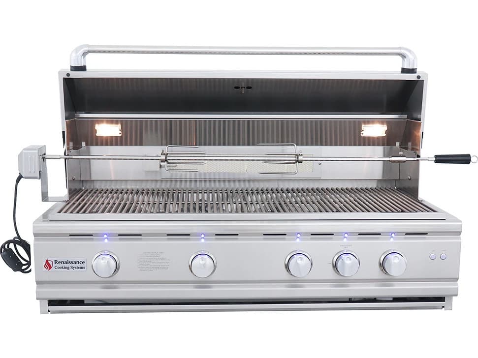 RCS Grills 42in Cutlass Pro Series Natural Gas Grill with LED Lights