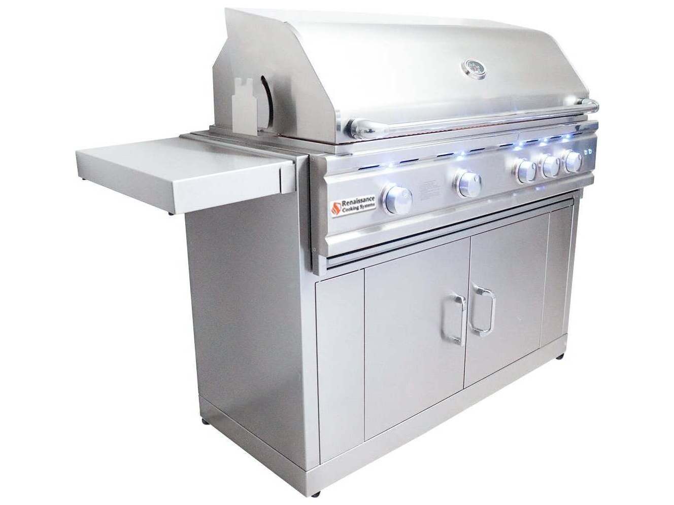RCS Grills Stainless Steel 42'' Cutlass Pro Freestanding Grill-LP