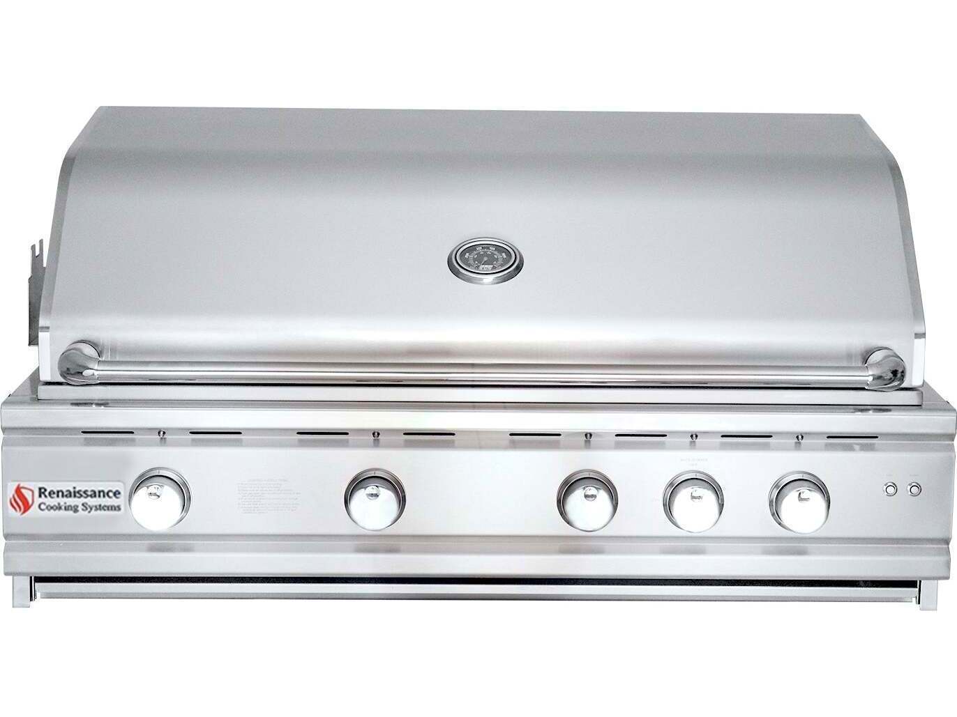 RCS Grills Stainless Steel 42'' Cutlass Pro Freestanding Grill-LP
