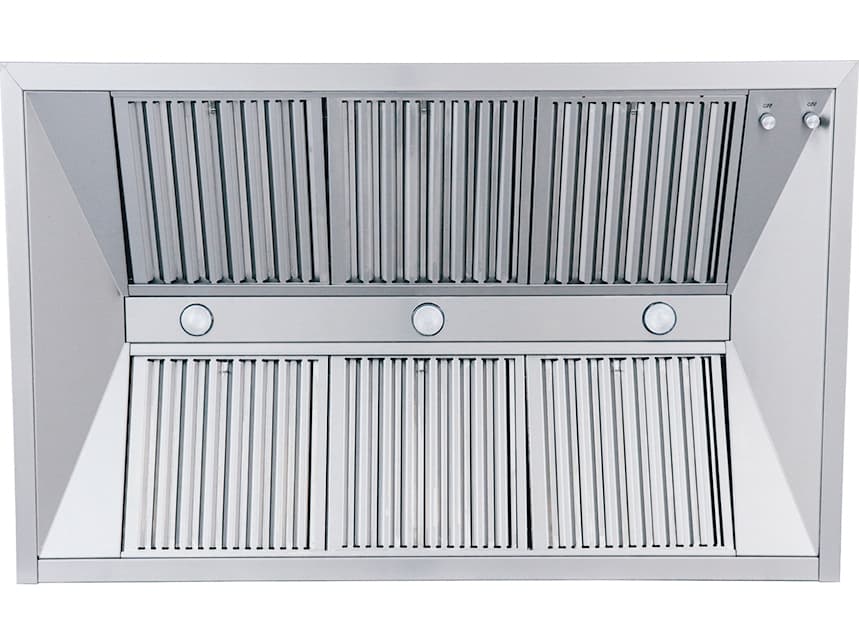 RCS Grills Stainless Steel 48'' Outdoor Vent Hood