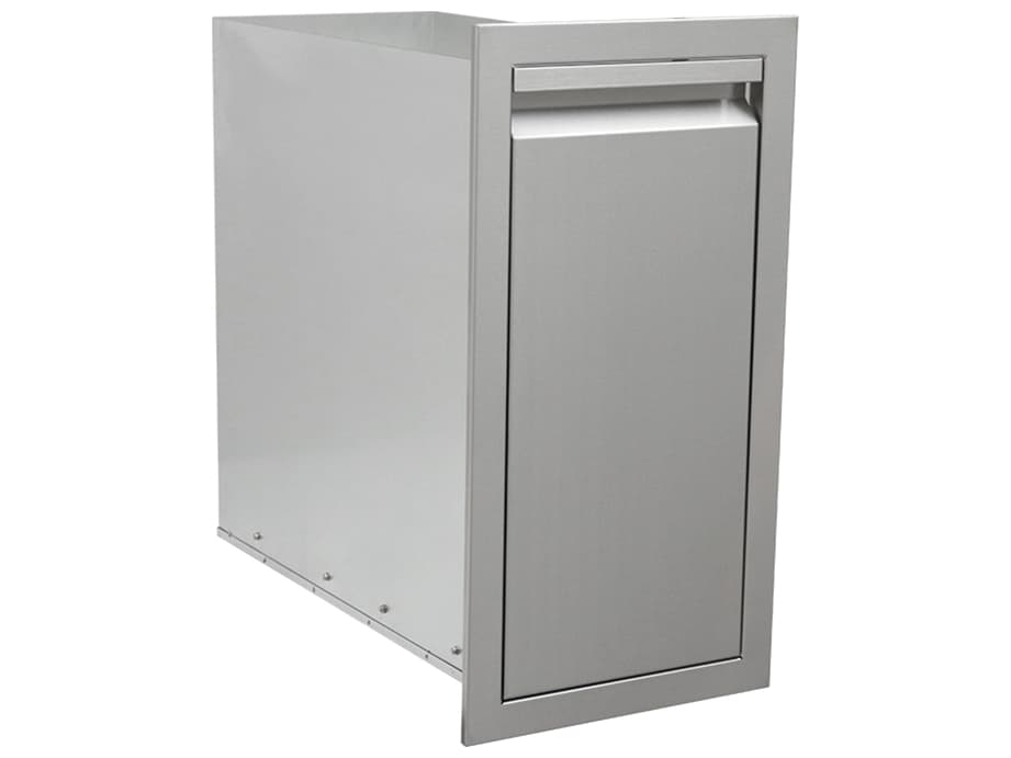 RCS Grills Stainless Steel Valiant Series Charcoal Caddy and/or Pellet Storage Drawer