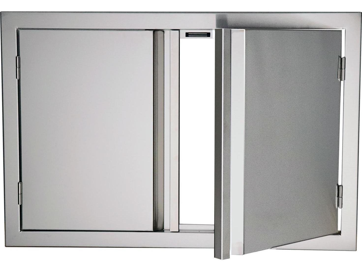 RCS Grills Valiant 33 Inch Wide Stainless Double Door