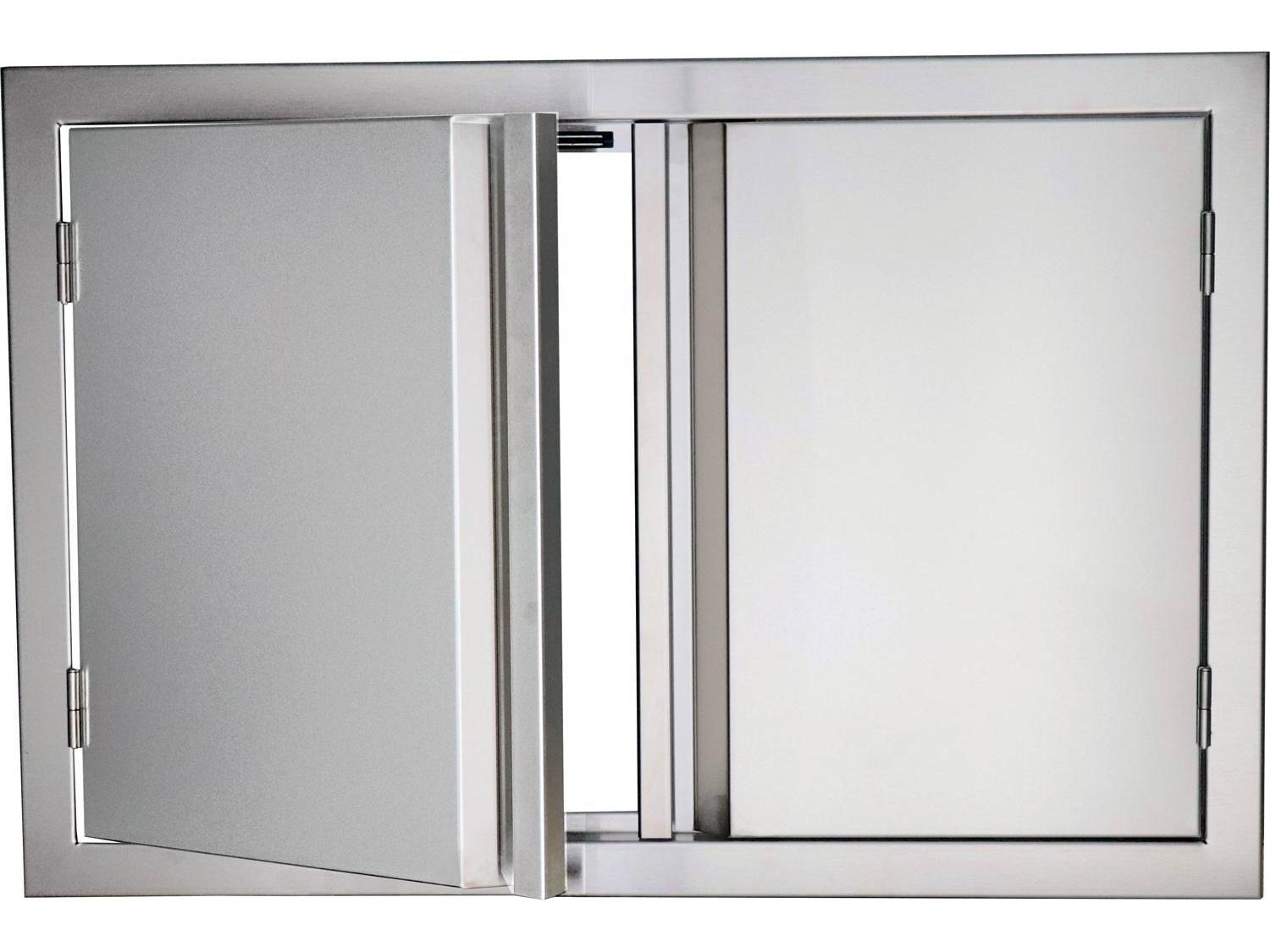 RCS Grills Valiant 45 Inches Wide Stainless Double Door