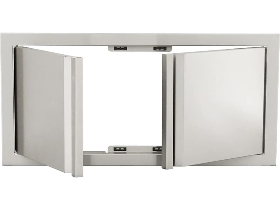 RCS Grills Stainless Steel Valiant Low Profile Double Door