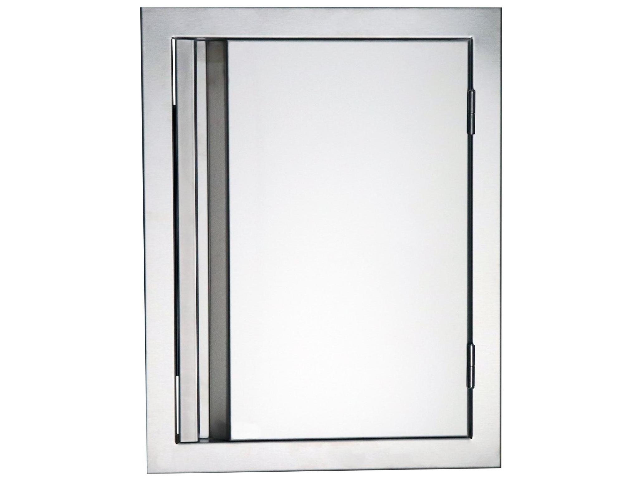 RCS Grills Valiant 17 Inches Wide Stainless Steel Vertical Reversible Door
