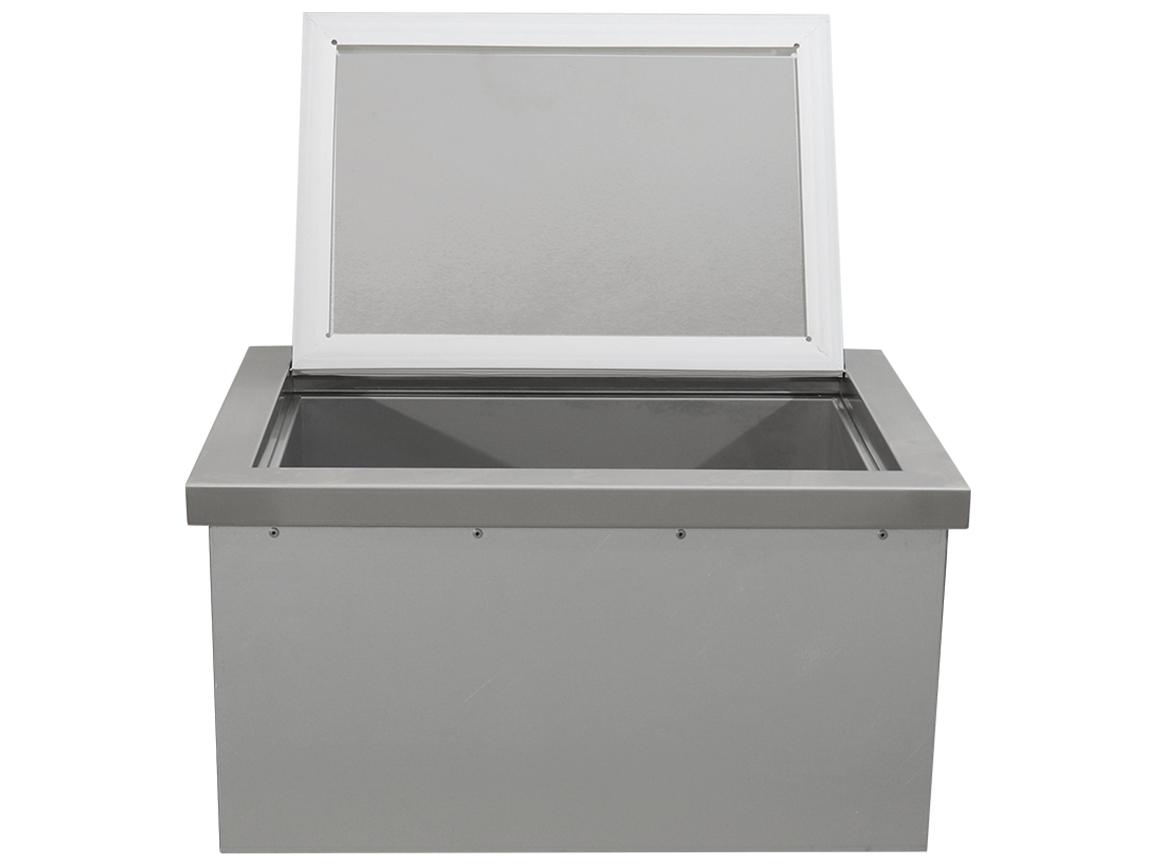 RCS Grills Stainless Steel Valiant Drop-In Cooler Ice Container with Removable Lid