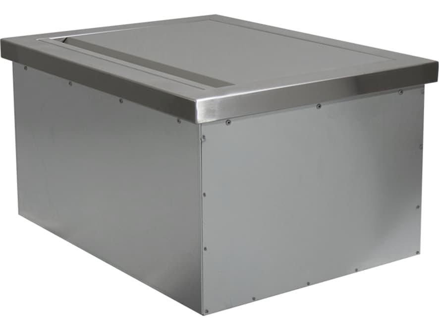 RCS Grills Stainless Steel Valiant Drop-In Cooler Ice Container with Removable Lid