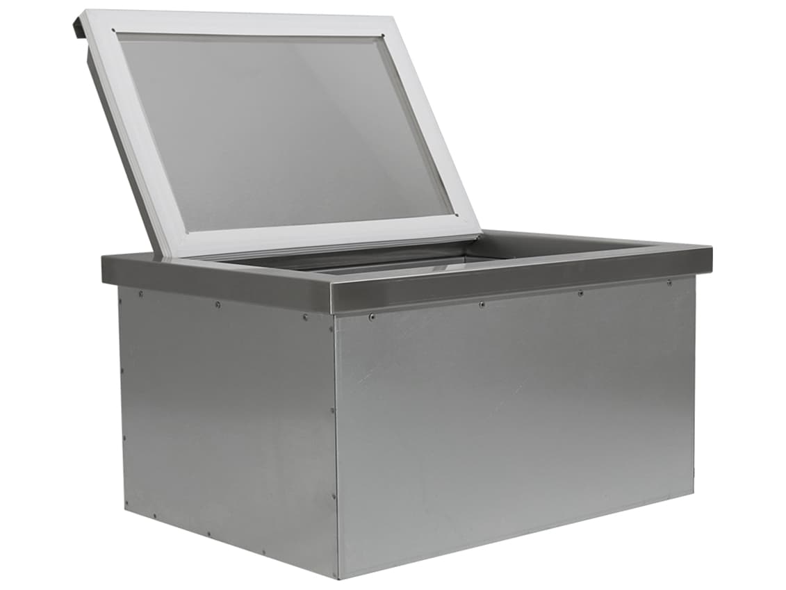RCS Grills Stainless Steel Valiant Drop-In Cooler Ice Container with Removable Lid