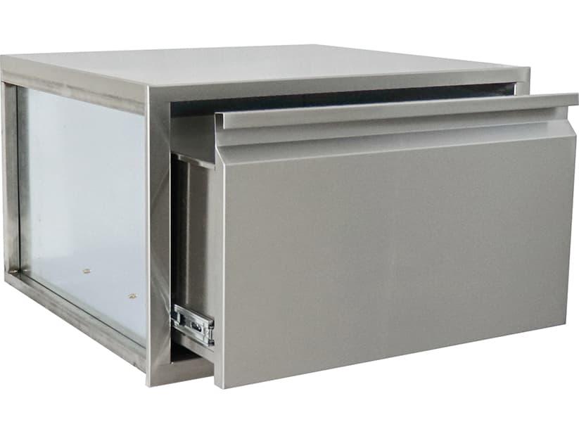 RCS Grills Stainless Steel Valiant Under Kamado Drawer/Shelf
