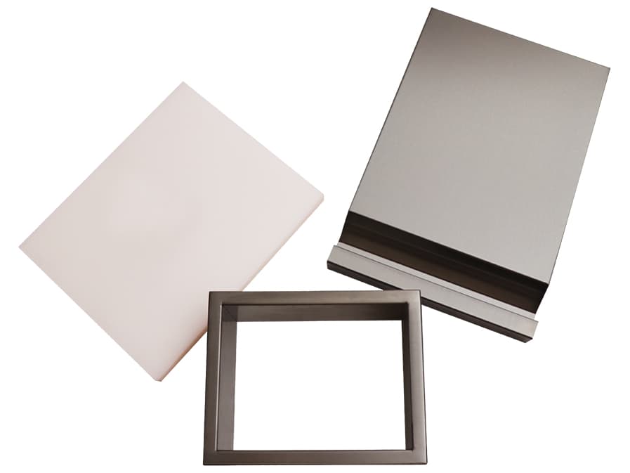 RCS Grills Stainless Steel Valiant Series Trash Chute and Cutting Board