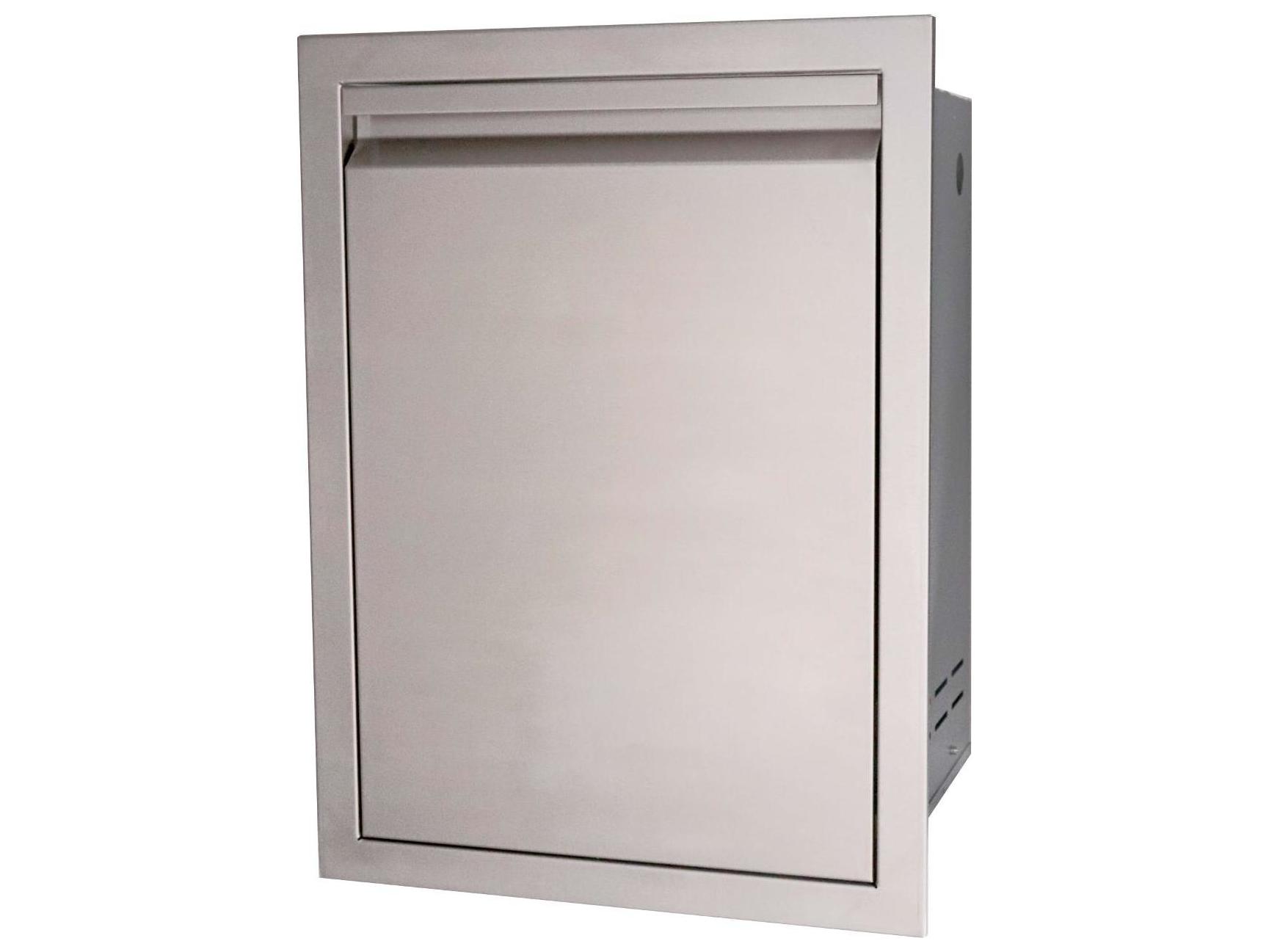 RCS Grills Valiant 20 Inch Stainless Steel Fully Enclosed Trash Drawer