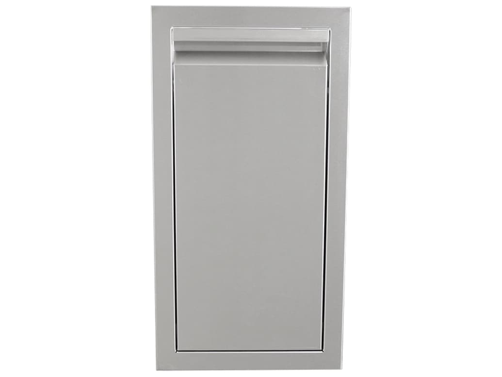 RCS Grills Stainless Steel Valiant Narrow Trash Drawer-Trash Can Included