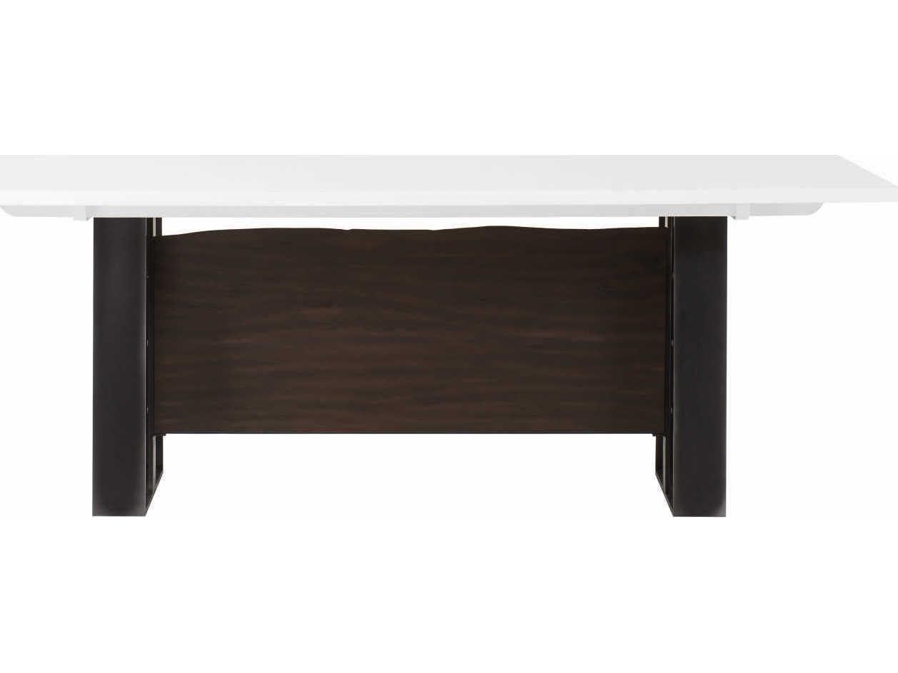 Sonder Living Jordan Rectangular Wood White Dining Table