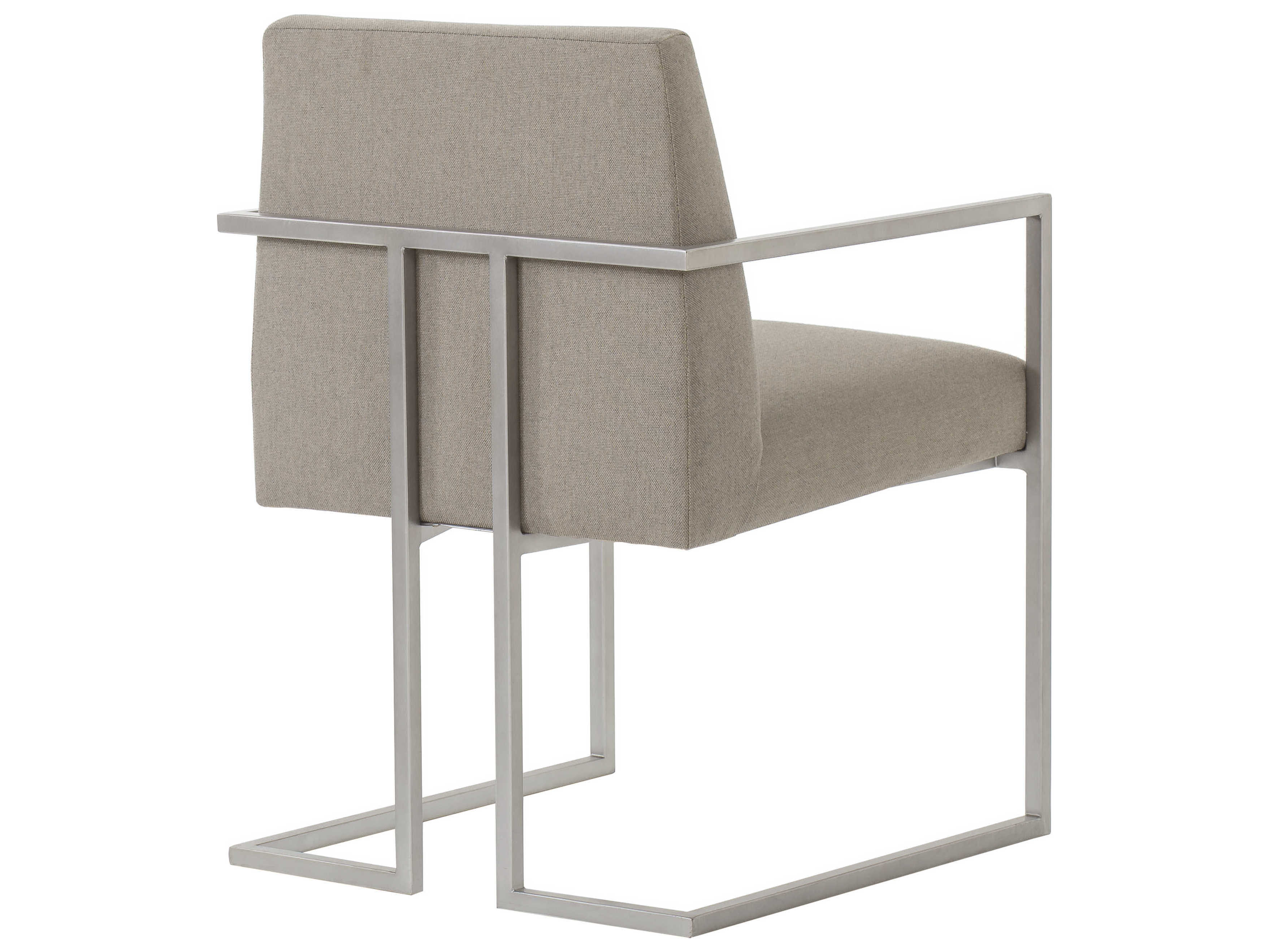 Sonder Living Paxton Gray Upholstered Arm Dining Chair
