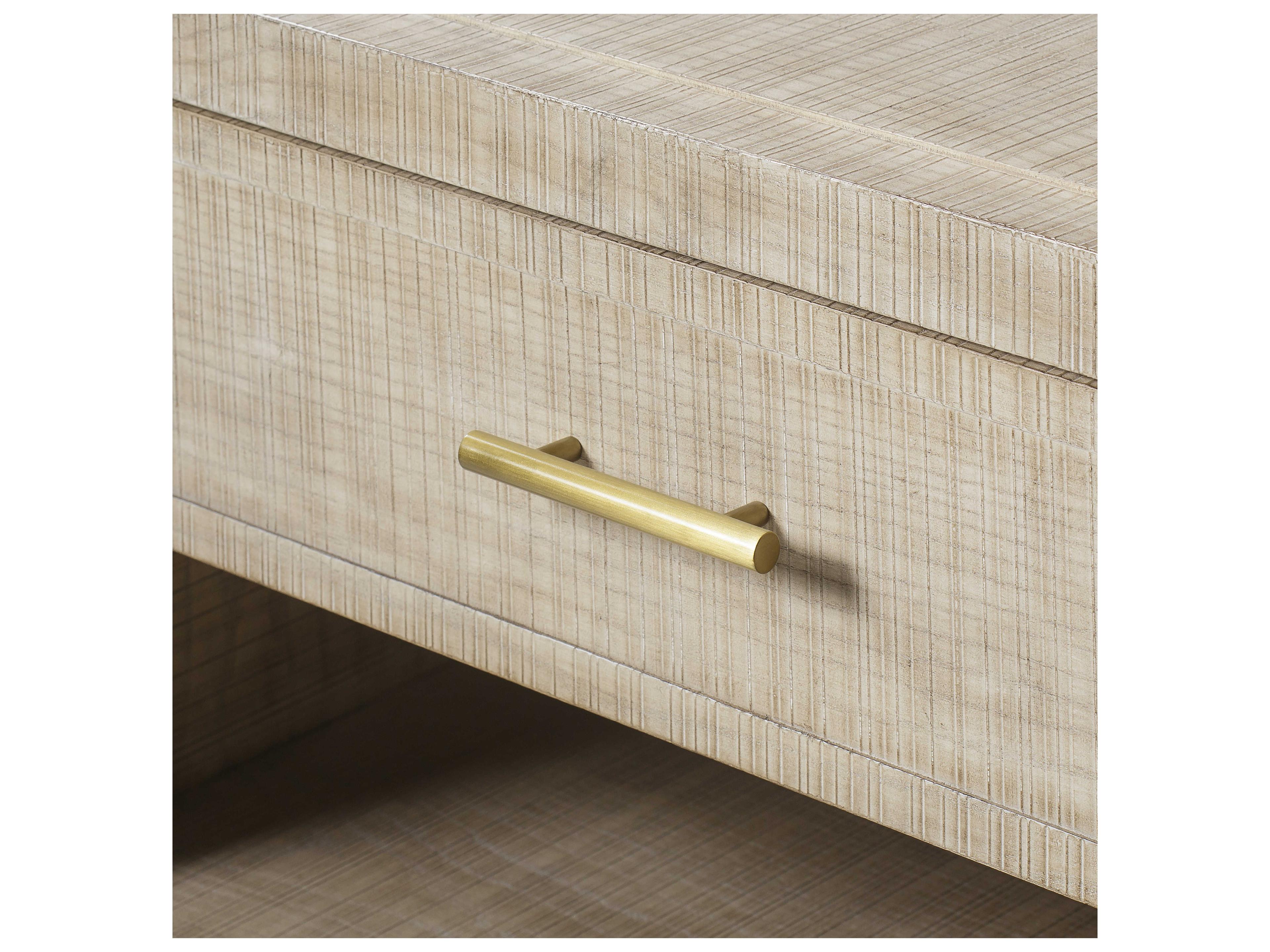 Sonder Living 1-Drawer Ash Wood Nightstand