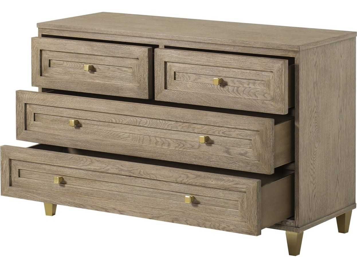 Sonder Living Claiborne 4-Drawers Ash Wood Dresser