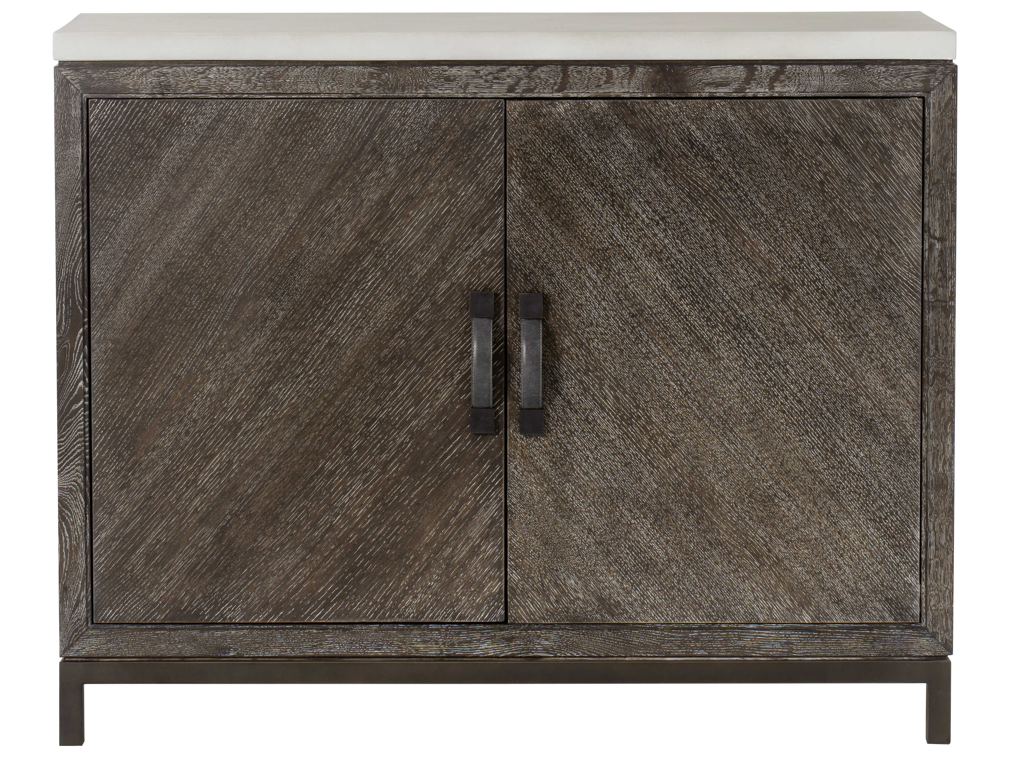 Sonder Living 45" Beech Wood Brown Ivory Credenza Sideboard