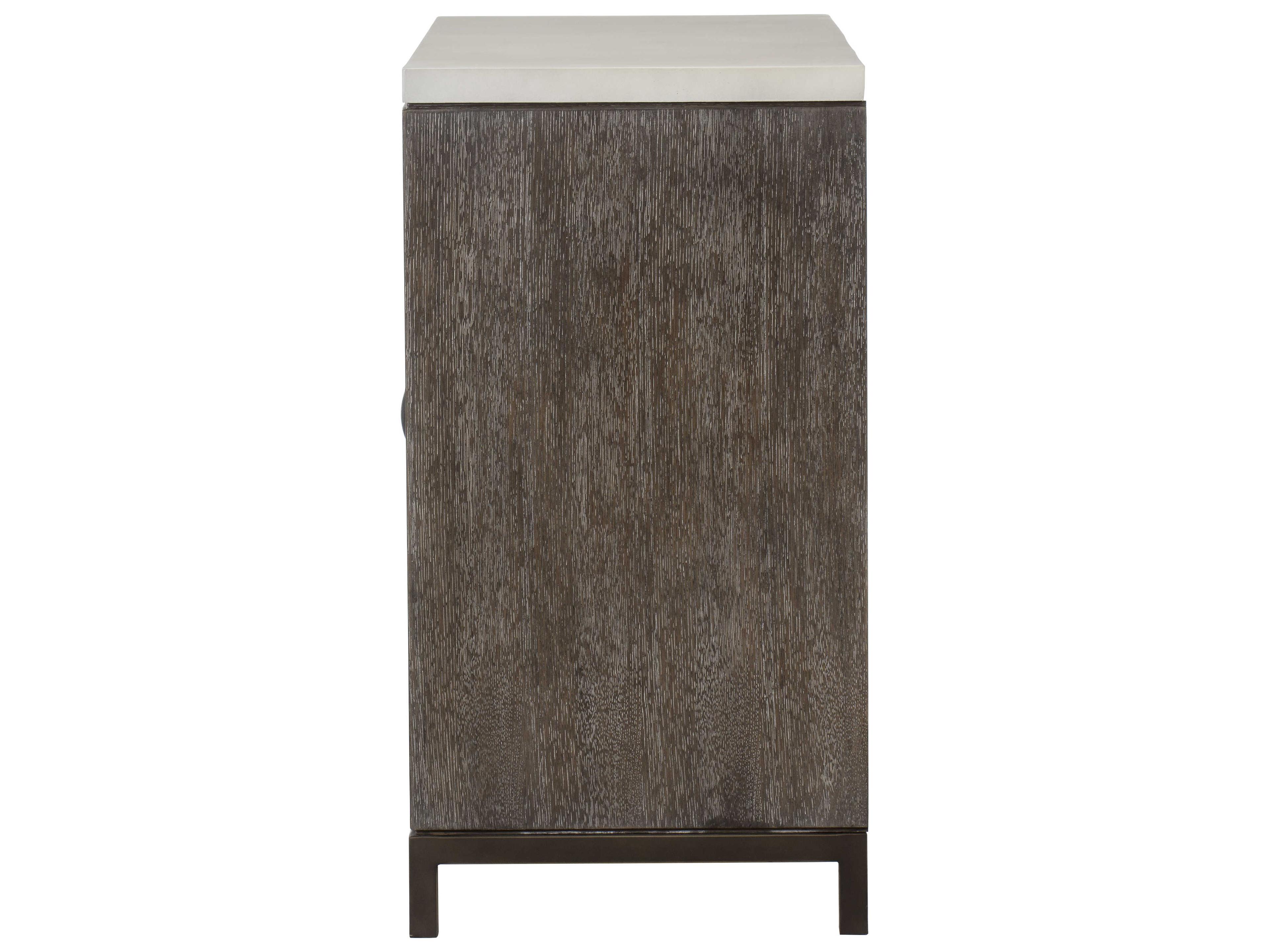 Sonder Living 45" Beech Wood Brown Ivory Credenza Sideboard
