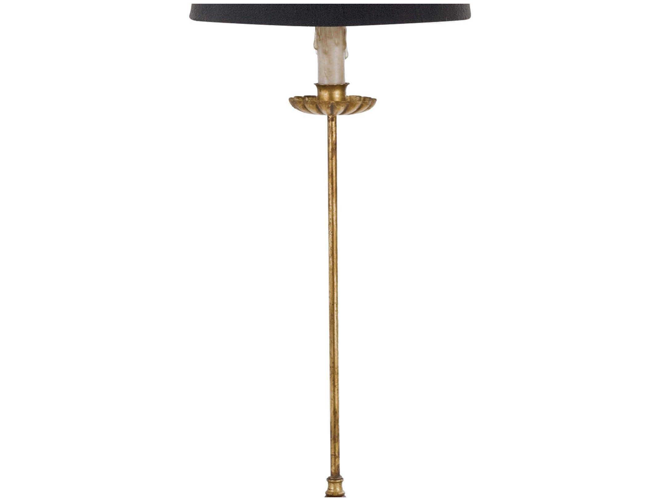 Regina Andrew Clove Stem Buffet Table with Black Shade