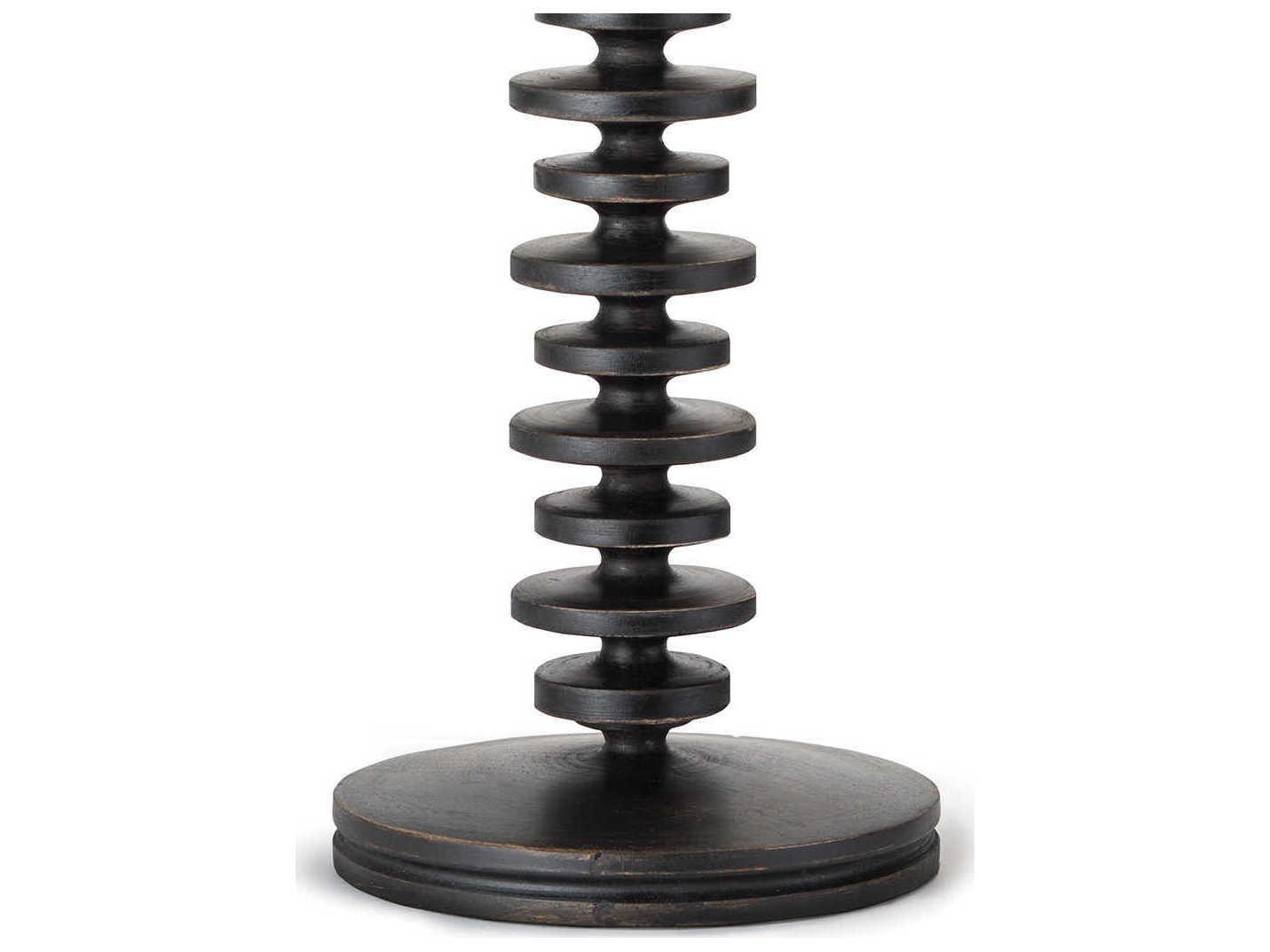 Regina Andrew Fishbone Ebony Black Buffet Lamp