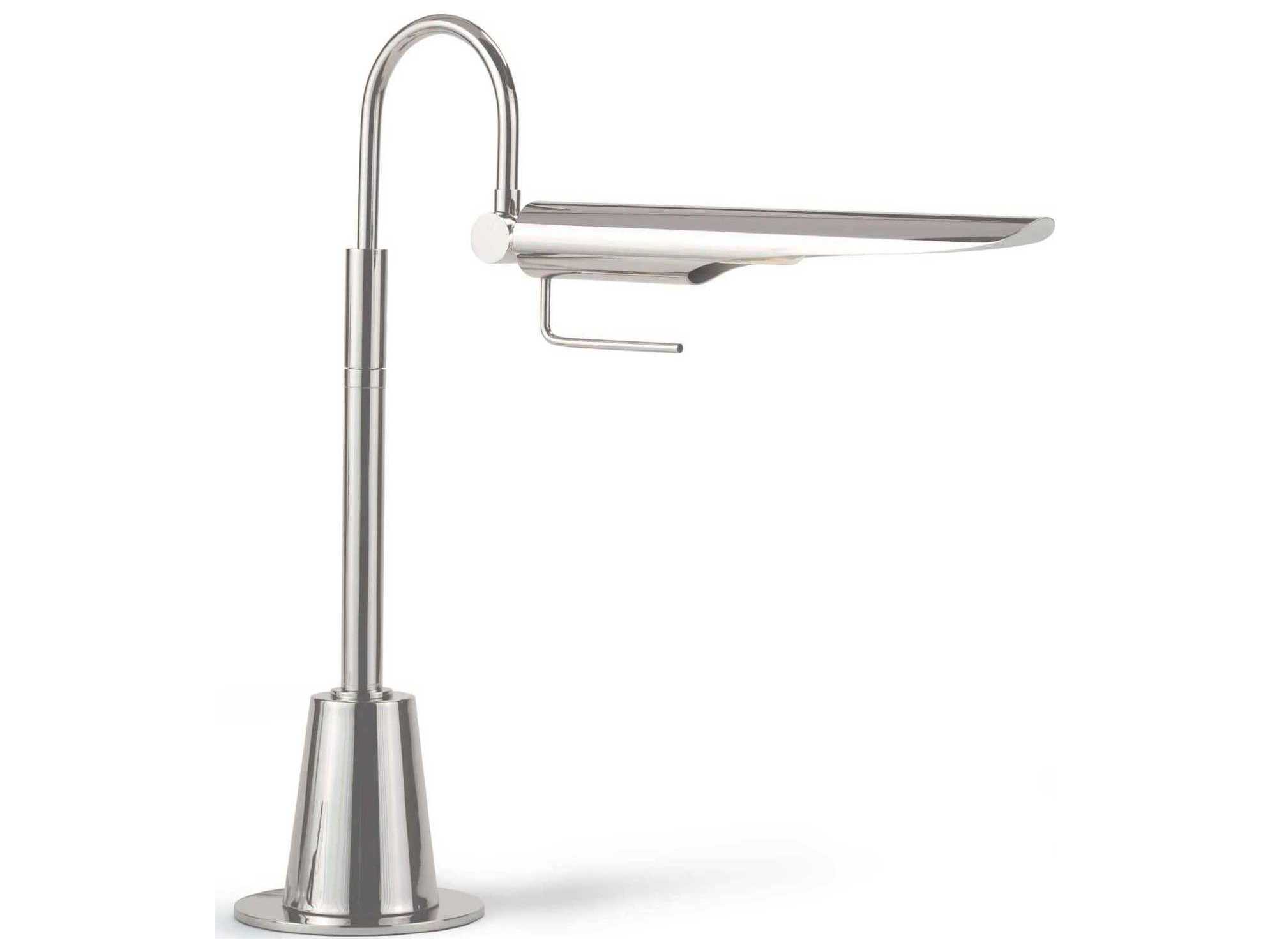 Regina Andrew Raven Polished Nickel Desk Lamp