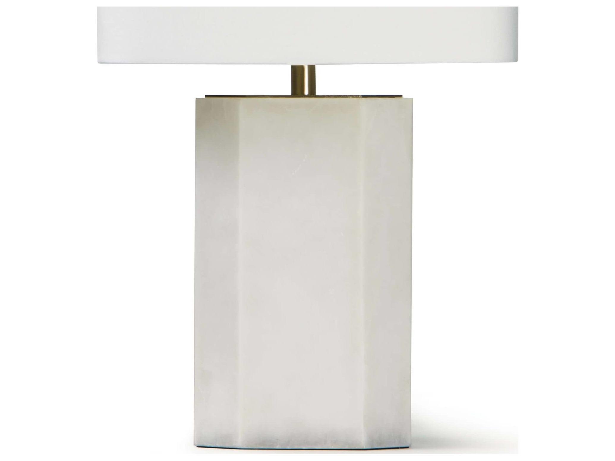 Regina Andrew Grace Natural Linen White Table Lamp