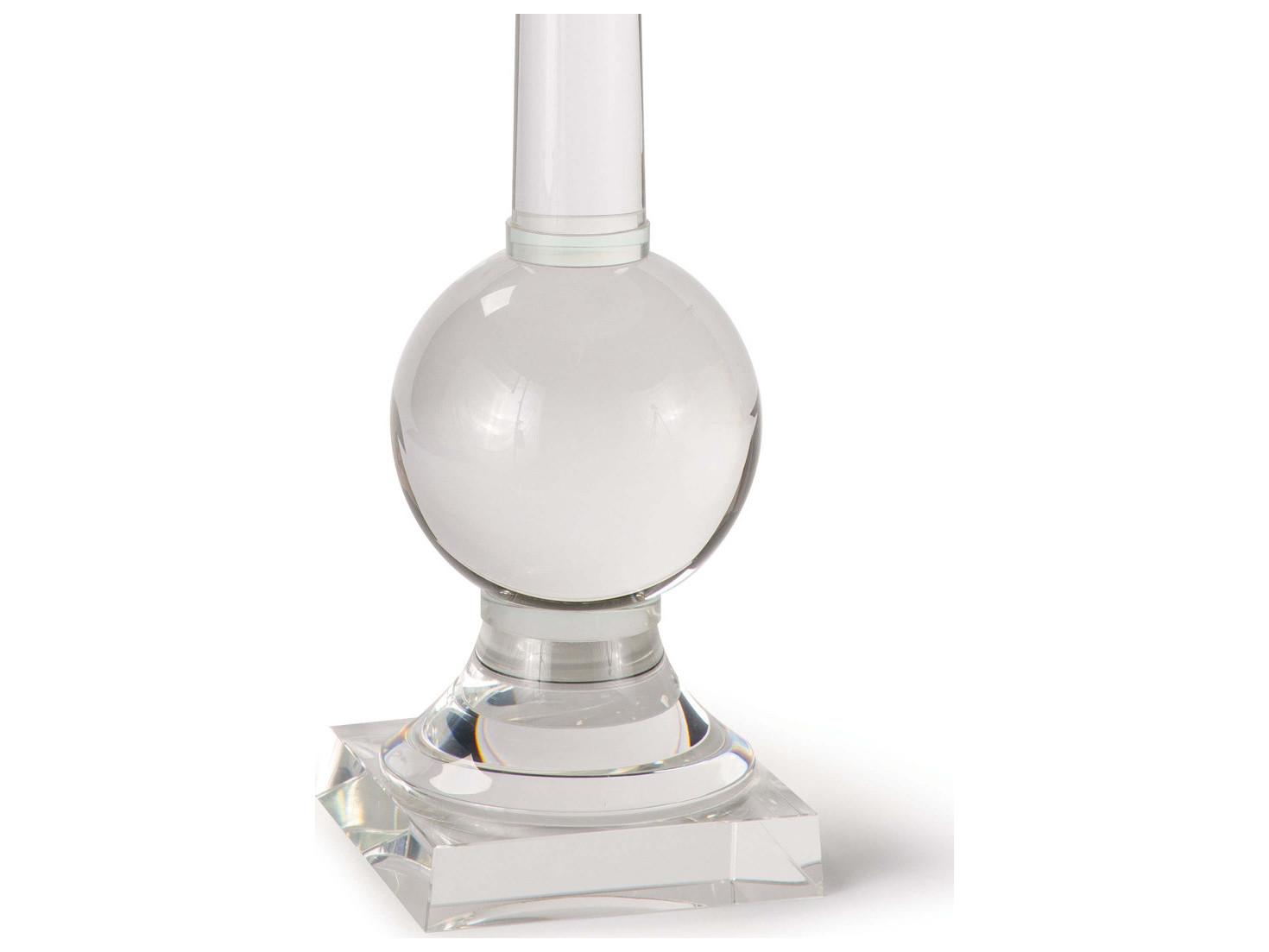 Regina Andrew Stowe Crystal Clear Linen Gold Buffet Lamp