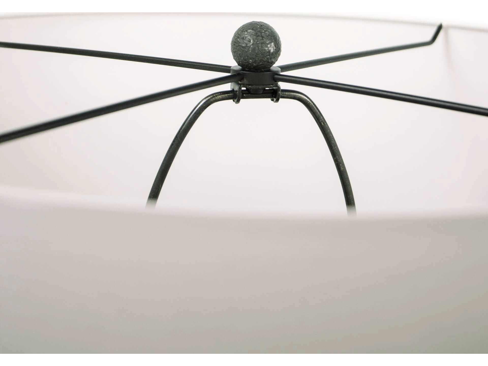 Regina Andrew Tropez Grey Linen Buffet Lamp