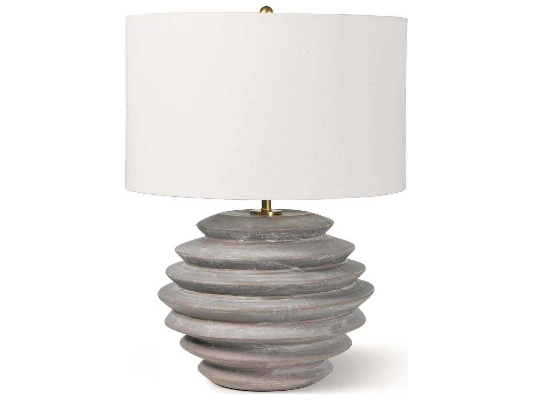 Regina Andrew Grey Buffet Lamp