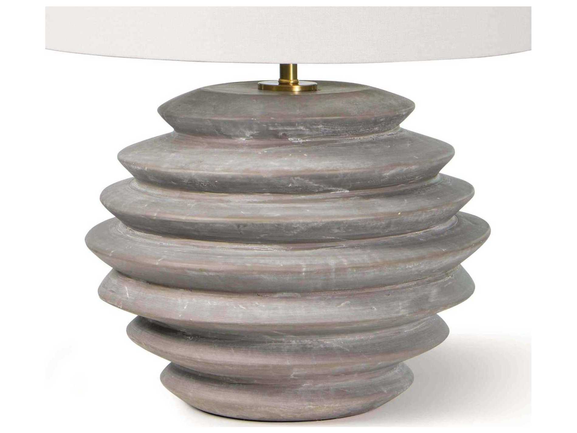 Regina Andrew Grey Buffet Lamp