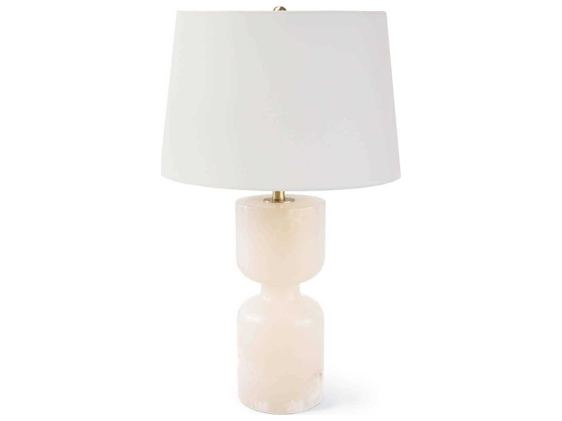 Regina Andrew Natural Stone White Buffet Lamp