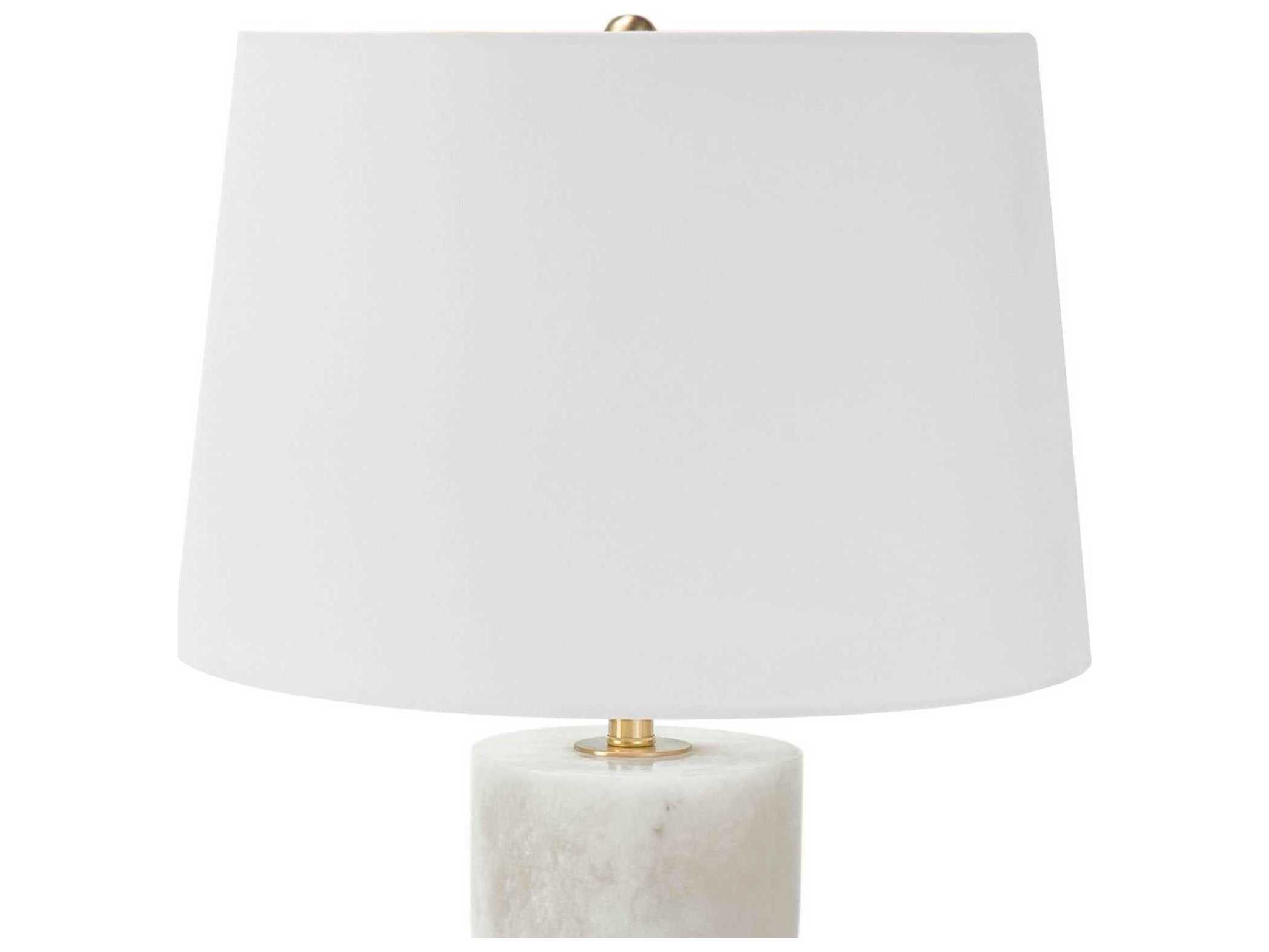 Regina Andrew Natural Stone White Buffet Lamp