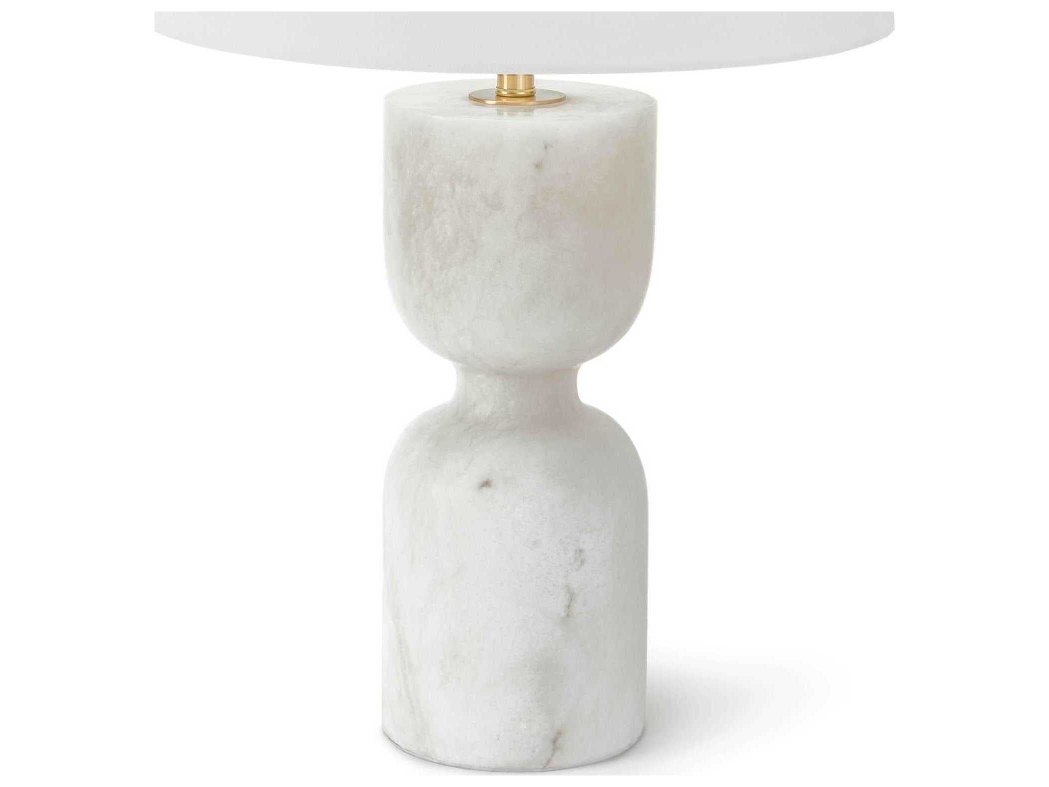 Regina Andrew Natural Stone White Buffet Lamp