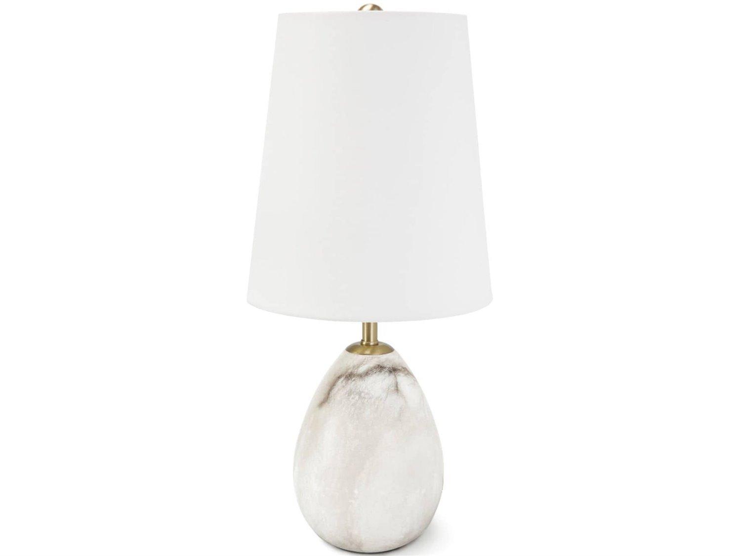 Regina Andrew Natural Stone White Table Lamp