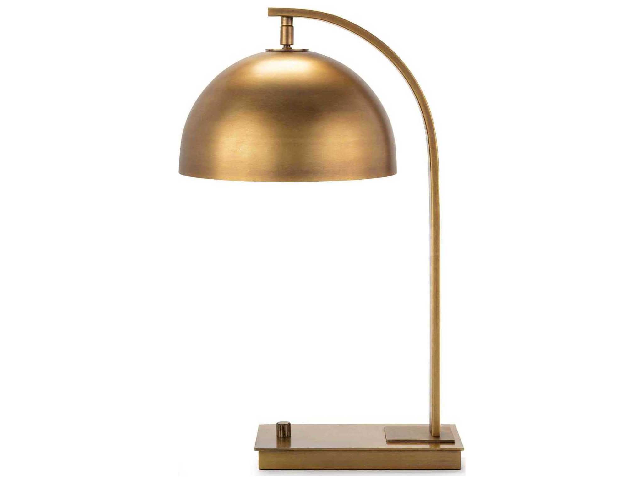 Regina Andrew Otto Natural Brass Desk Lamp