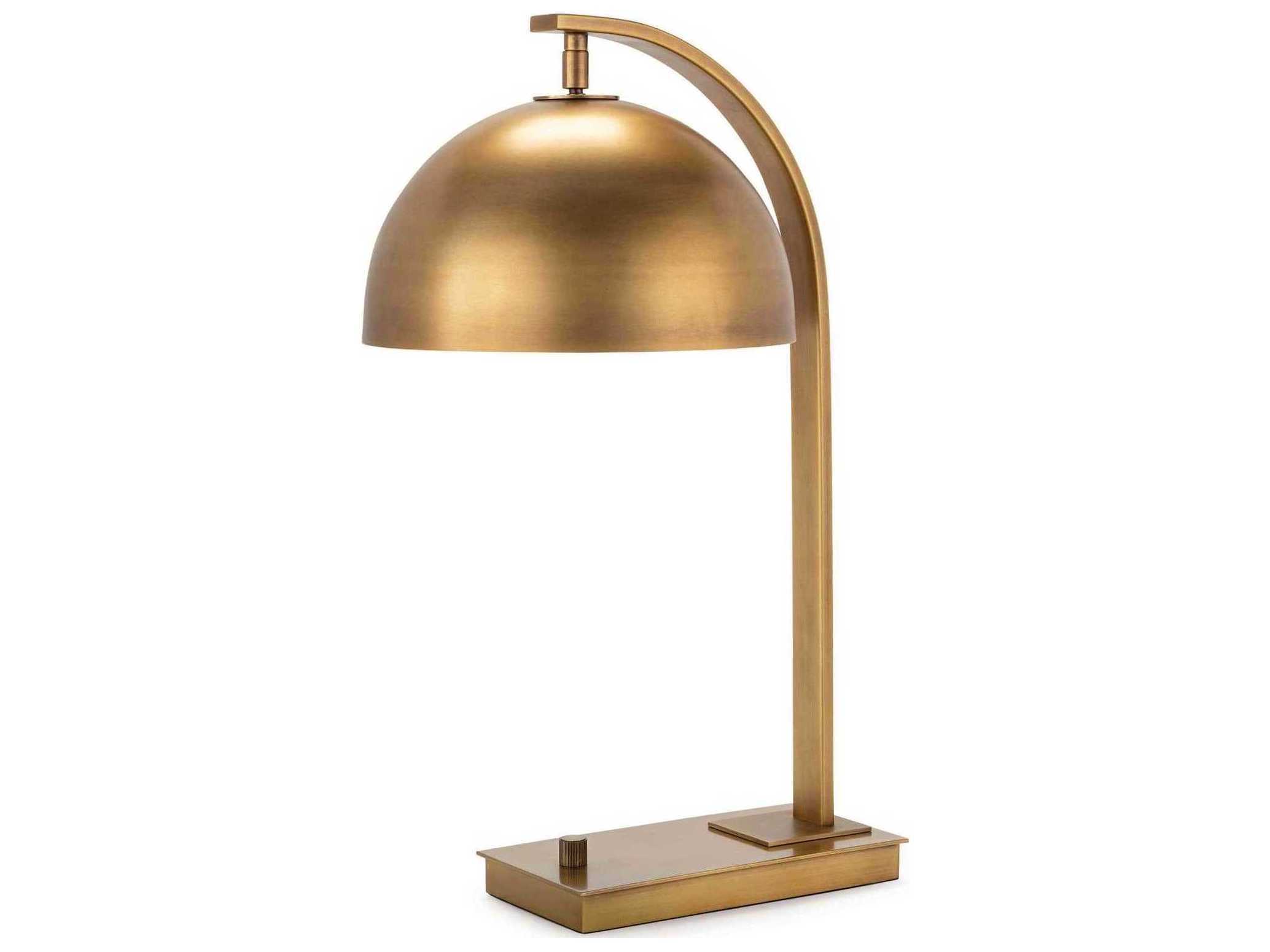 Regina Andrew Otto Natural Brass Desk Lamp