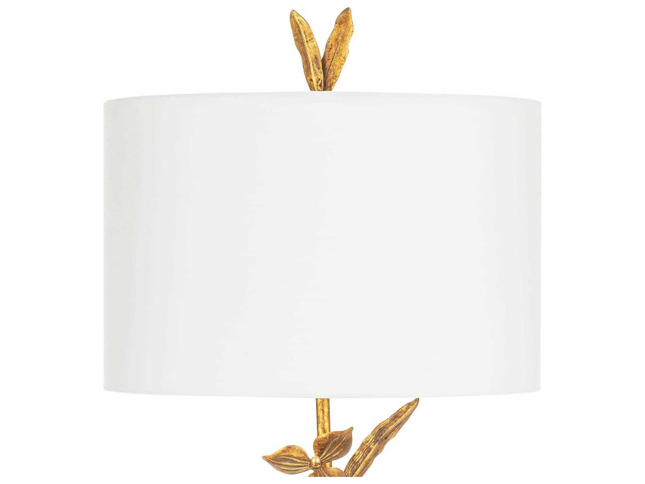 Regina Andrew Trillium Brass Polished Buffet Lamp