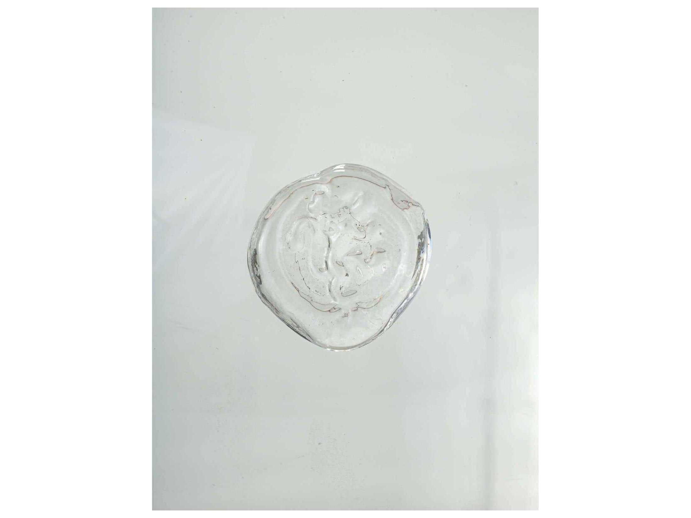 Regina Andrew Demi John Clear Polished Brass Glass Buffet Lamp