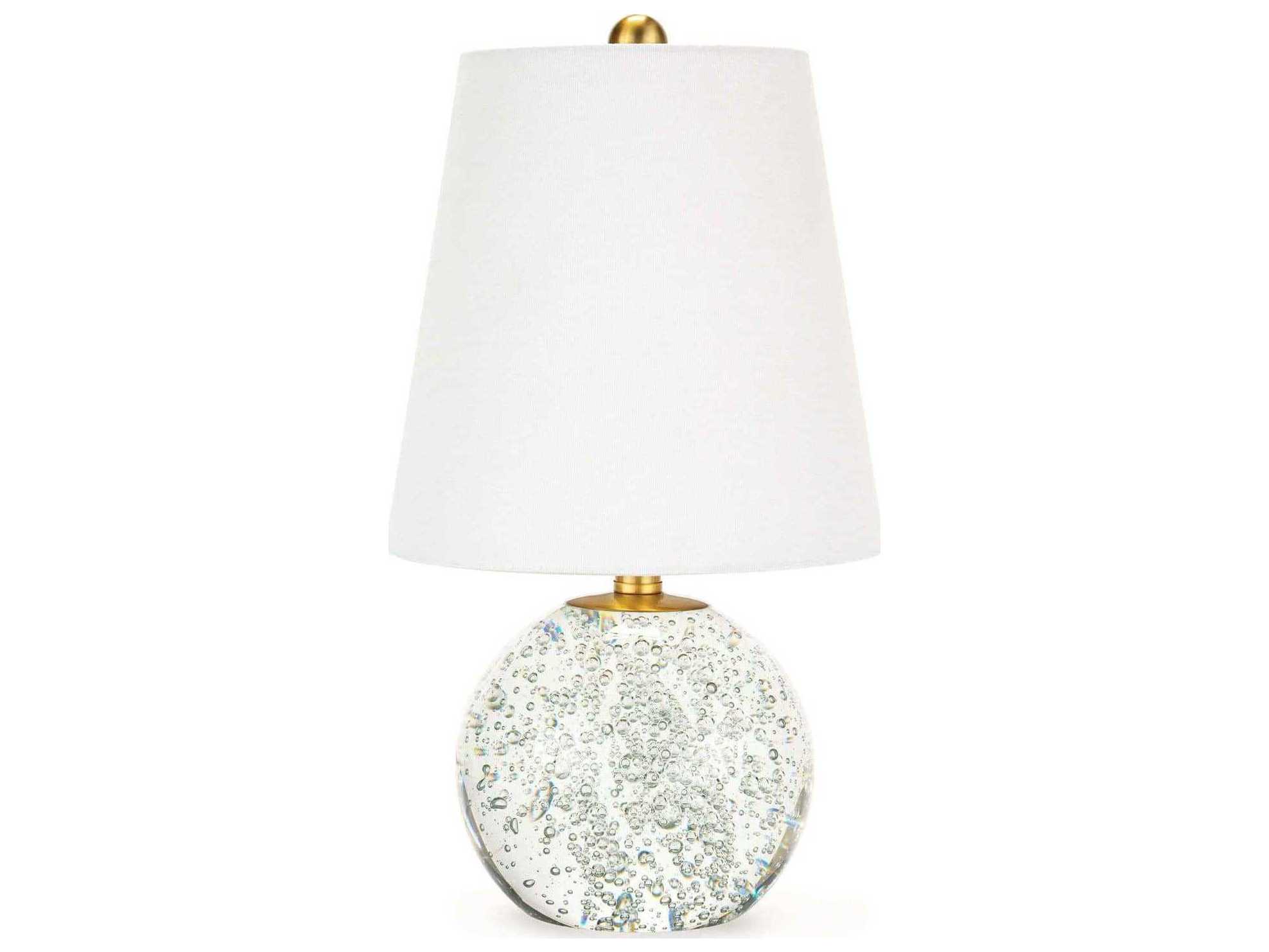 Regina Andrew Clear Crystal Table Lamp
