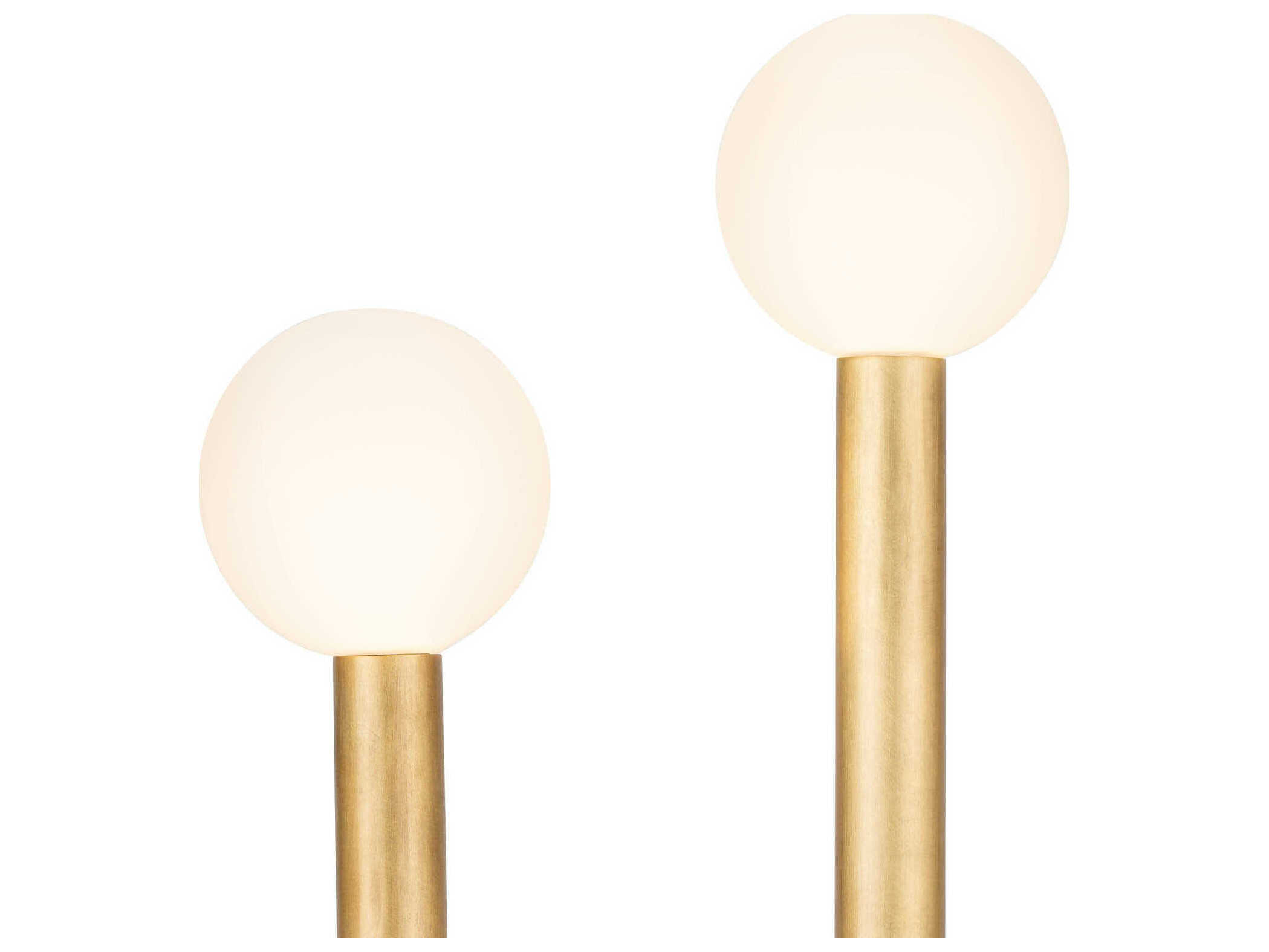 Regina Andrew Happy Natural Brass Glass LED Buffet Lamp