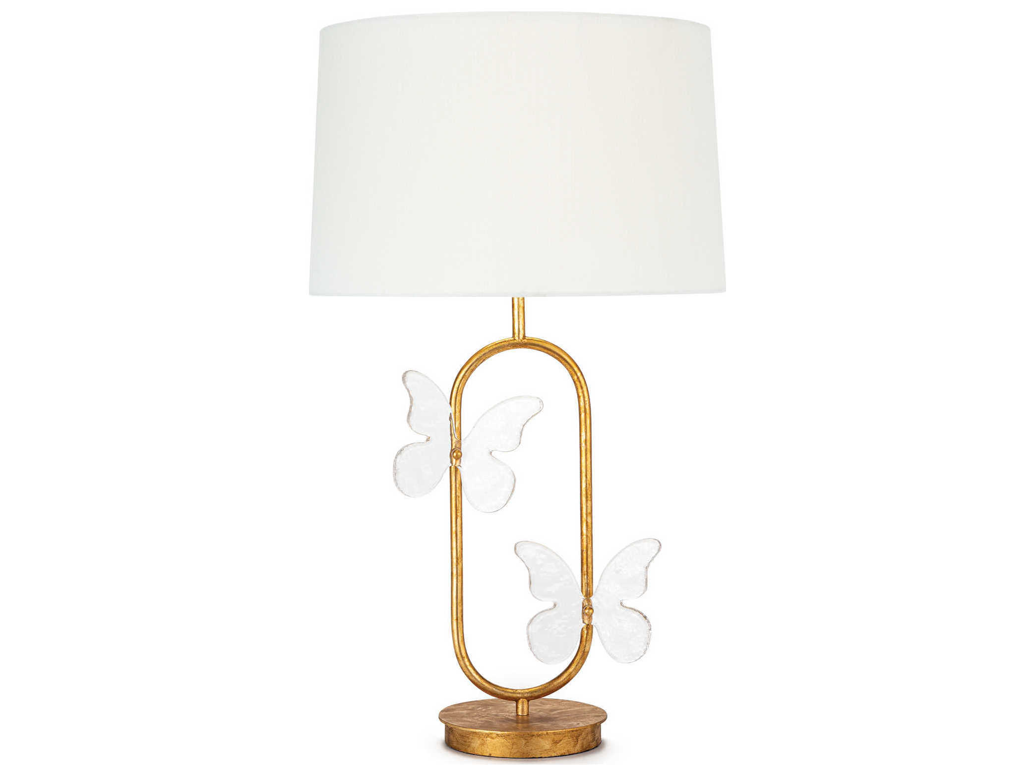 Regina Andrew Monarch Gold Leaf Buffet Lamp