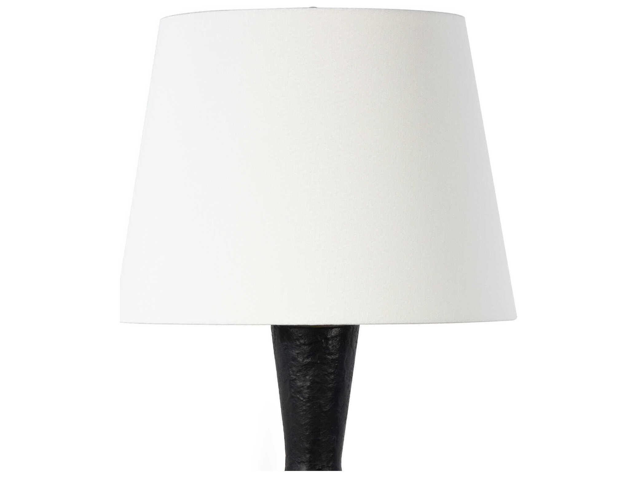 Regina Andrew Black Brass Buffet Lamp