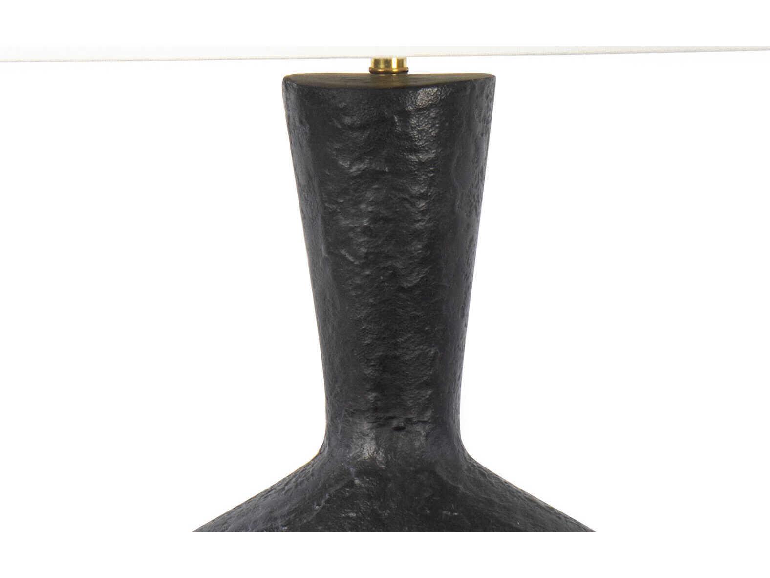 Regina Andrew Black Brass Buffet Lamp