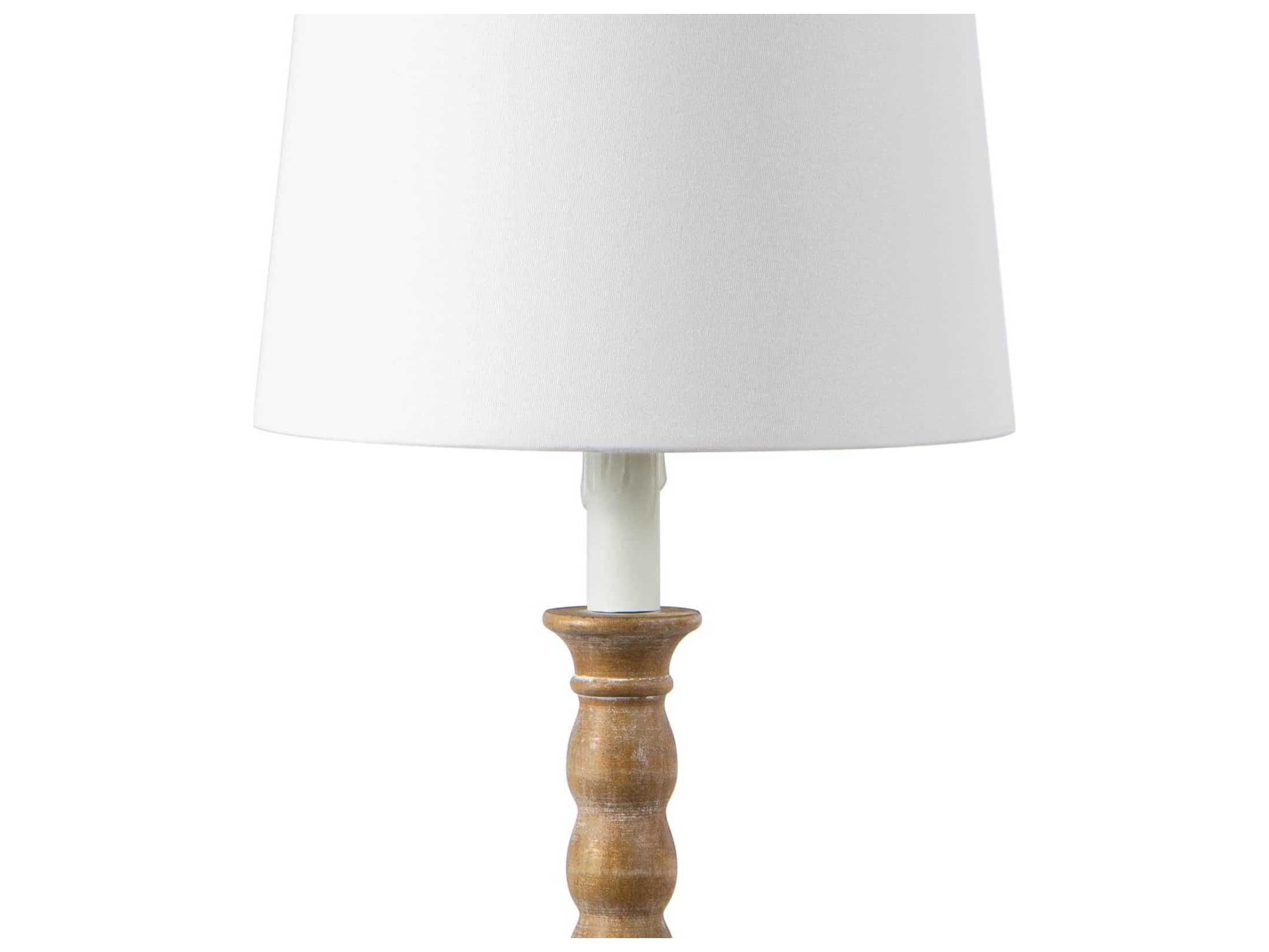 Regina Andrew Perennial Natural Polished Brass Brown Buffet Lamp