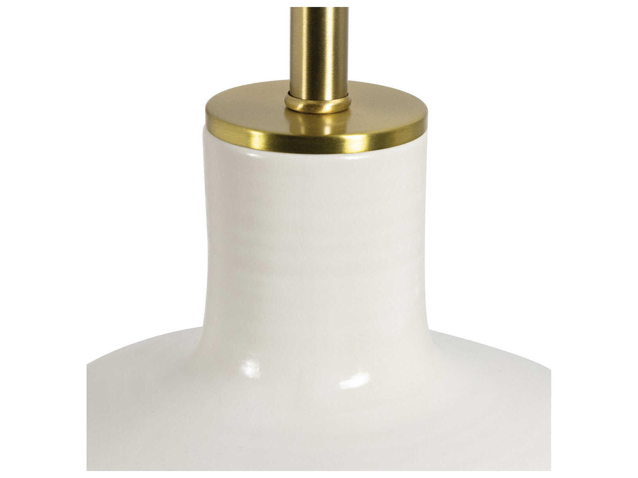 Regina Andrew Sabina Ivory White Buffet Lamp