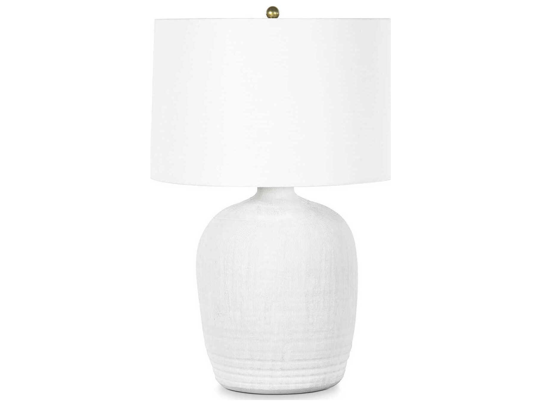 Regina Andrew White Buffet Lamp