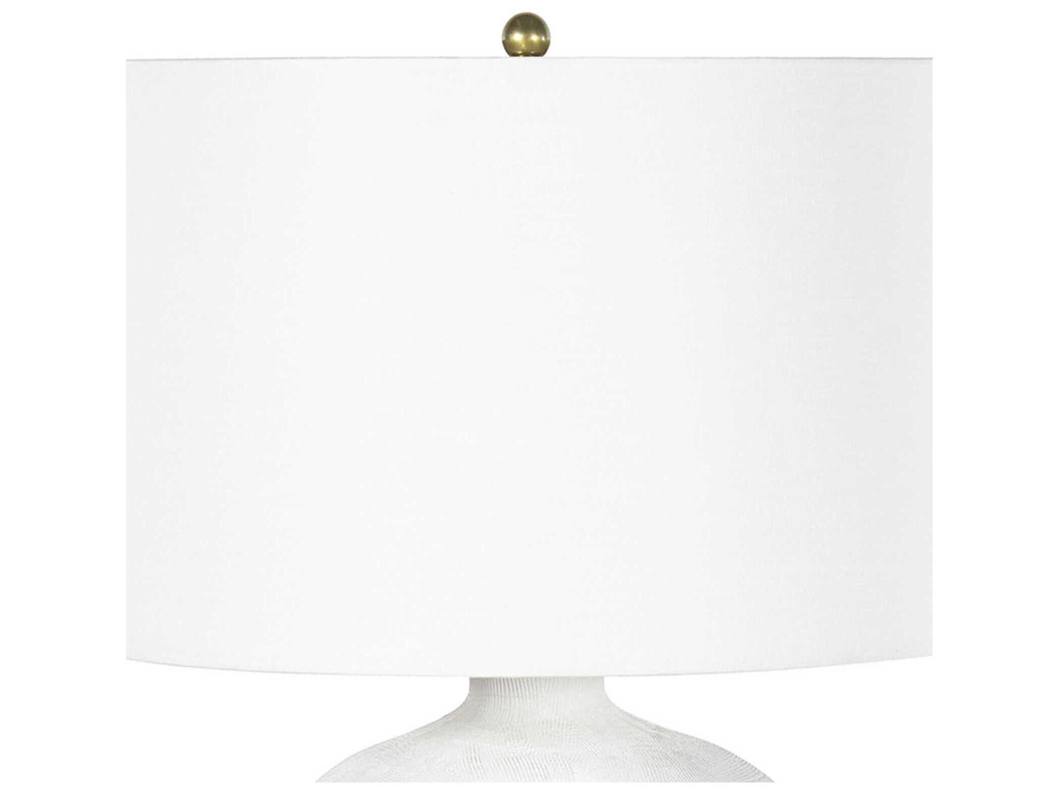 Regina Andrew White Buffet Lamp